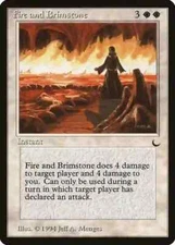 Fire and Brimstone The Dark Light Play MTG Magic DNA GAMES