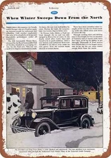 METAL SIGN - 1931 Ford Vintage Ad 13 - Old Retro Rusty Look