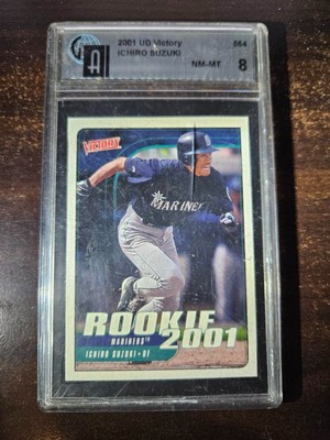 2001 Upper Deck Victory Ichiro Suzuki ROOKIE GAI 8 HOF (c)