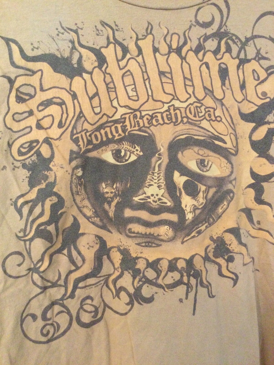 Sublime - Long Beach, Ca. - Light Brown Shirt. Tag Is Faded. | eBay