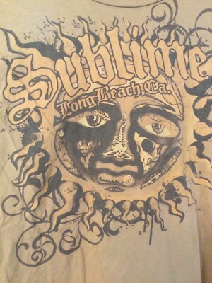 Sublime - Long Beach, Ca. - Light Brown Shirt. Tag Is Faded. | eBay