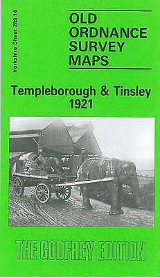 MAP Templeborough and Tinsley 1921: Yorkshire Sheet 289.14 by Trevor Lodge NEW