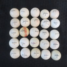 Vintage Jack Nicklaus Signature Golf Ball Lot 25  All Different
