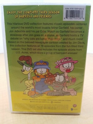 【中古】 Garfield Friends 3 DVD Garfield and Friends Season 3 DVD. NEW | eBay