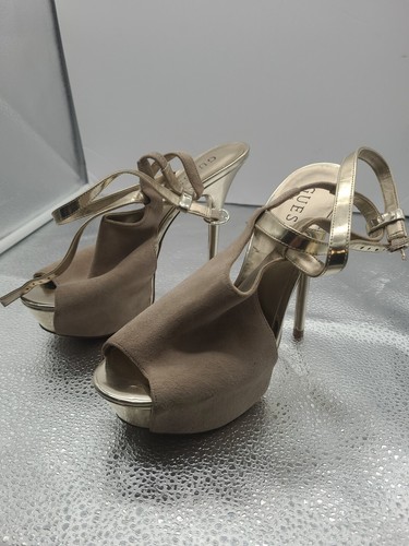 Gebrauchte Damen Guess Plateau Heels Größe US 7 - Bild 4 von 7