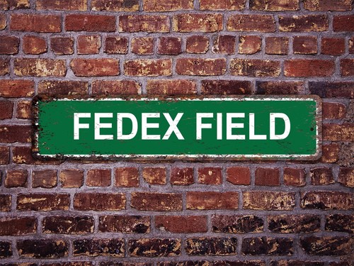 Letrero de fútbol americano FedEx Field de los Washington Commanders - Imagen 3 de 6