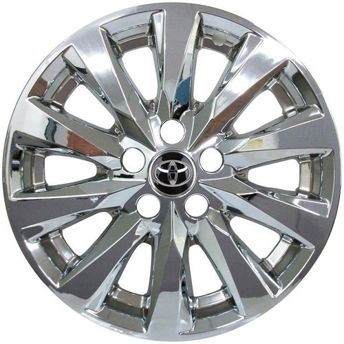 FITS 2018-2020 Toyota Camry LE # IMP-448X 17" Chrome Wheel Skins NEW SET/4 - 第 4/7 張圖片