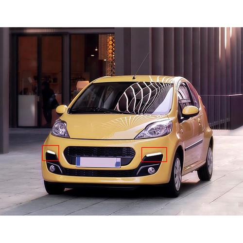 2pcs Daytime Running Light Lamp DRL Fit for Peugeot 107 2012-2014/ - Picture 7 of 7