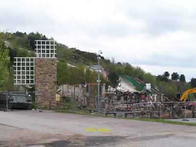 Photo 12x8 Fire Damage - Sheffield Ski Village, Parkwood Springs, Sheffiel c2012