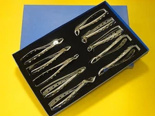 Dental Tooth Extraction Forceps Extracting Adult Mirror Finish Oral Surgery Set