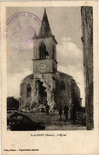 Old postcard St Agnant-L'Église (183956)