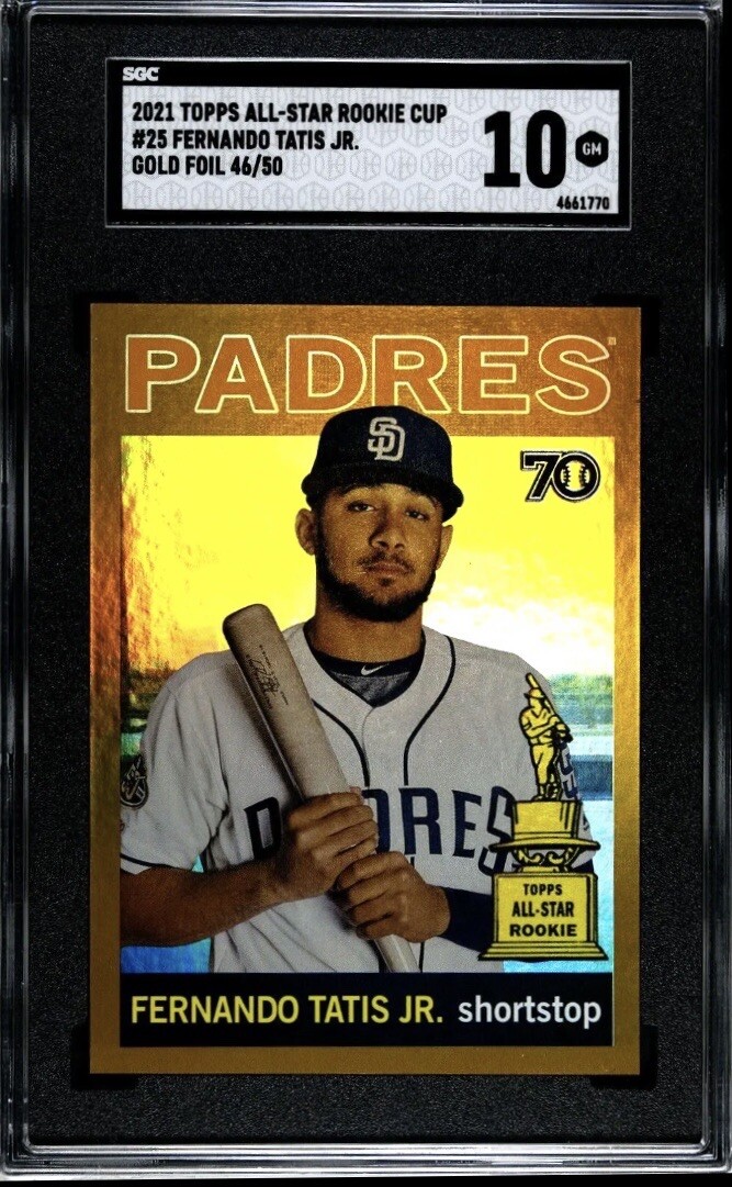 2021 Topps All Star Rookie Cup #25 Fernando Tatis Jr. GOLD FOIL 