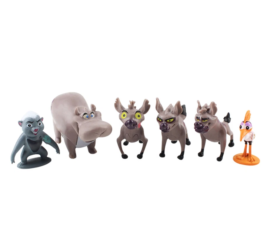 12pcs/set The Lion Guard King Lion Simba Bunga Figures PVC Cake Topper Toy Gift - Image 4 of 4