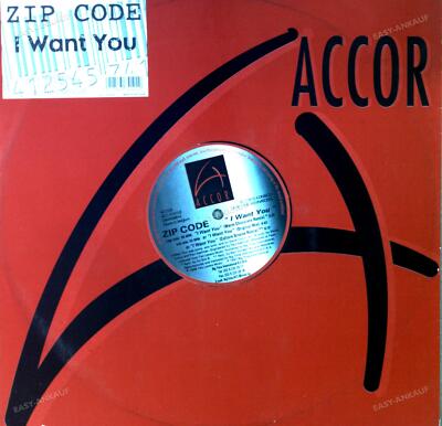 Zip Code - I Want You Maxi (VG+) '