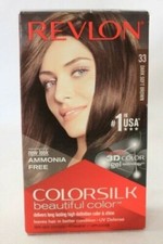  REVLON COLORSILK BEAUTIFUL COLOR - 33 DARK SOFT BROWN