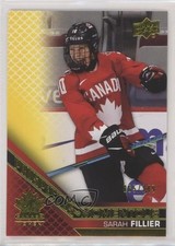 2022 Team Canada Juniors Prospectus Momentous Electric Yellow Sarah Fillier 0be5