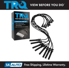Trq Ignition Spark Plug Wire Kit Set For Dodge Pickup Truck Suv New