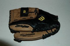 WILSON A360 SOFTBALL GLOVE LHT 13" AO362 E513 GENUINE LEATHER OVERSIZED POCKET