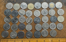 Lot 39 vintage GAMING TOKEN Pachinko slot machine FRESCO GOLD ESPACE PARLOR WEST