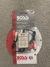 Boss Audio Systems Ground Loop Isolator B25N Noise Filter For Car Audio Sealed