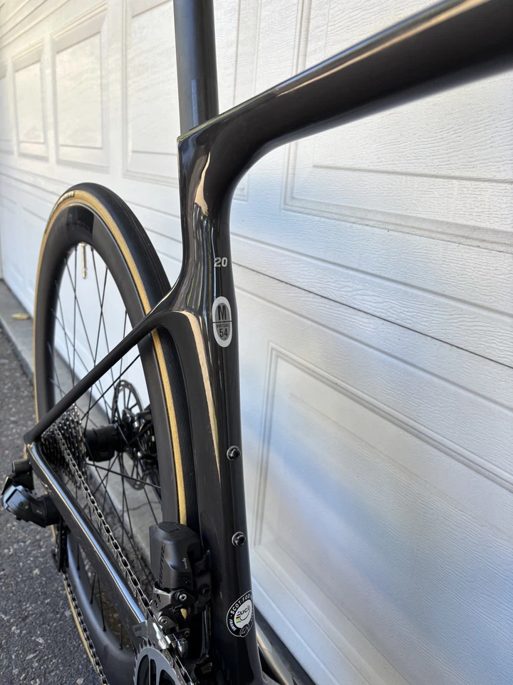 Bicicleta de carretera Scott Foil RC 20 2022 fibra de carbono tamaño 54 ¡poco kilometraje! Foto 3 de 4