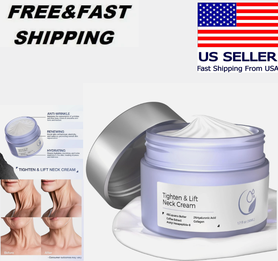 Go New Pure Beauty Tighten & Lift Neck Firming Cream - Anti-Aging Neck Creams fo