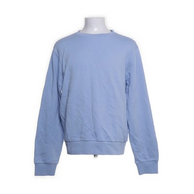 Maison Margiela, Sweatshirt, Größe: 54, Blau, Baumwolle/Leder, Einfarbig #rBx