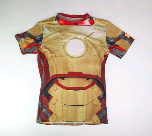 Ironman Alter Ego Under Armour Compression T Shirt Marvel Iron Man Mens XL Mark
