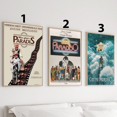 Cinema Paradiso Classic Italian Movie Poster