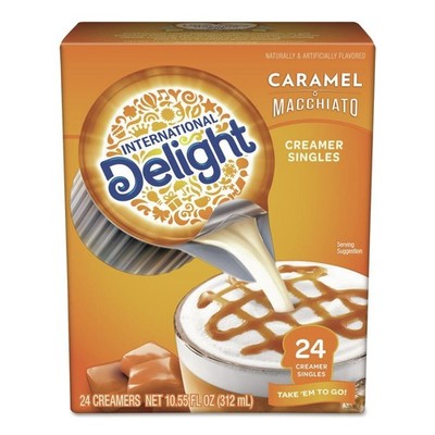 International Delight 101766 Non-Dairy Coffee Creamer Mini Cups - CM (24/Box)New