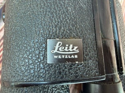 Vintage Leitz Wetzlar Trinovid 10x40 Binoculars Germany Cond