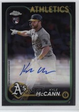 2024 Topps Chrome Update Auto Kyle McCann #AC-KMC Auto 6q5
