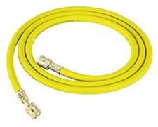 31078 1/4" Premium Refrigerant Charging Hose - 72" Long, Yellow, Standard