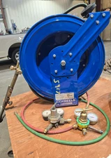 Coxreels,SHW-N-150,OXY/Acetylene Torch Hose Retractable Reel with regulators