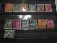 POLOGNE SERIE TIMBRES N°400 A 413 NEUFS**. BONNE COTE