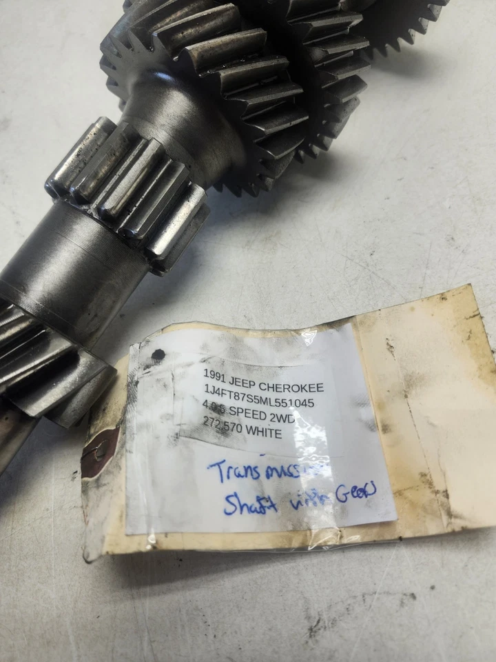 Jeep Cherokee 1991-1999 eje de transmisión de 5 velocidades con engranajes OEM Foto 2 de 4