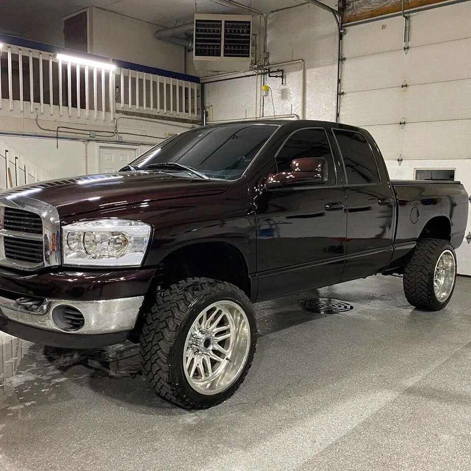 Par de paneles de conexión superior traseros de reparación de arco de rueda para 02-09 Dodge Ram 1500 2500 3500 Foto 3 de 4