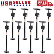 2/4/6/8 PACK RV Slide Out Support Jacks Heavy Duty Steel Stabilizer Adjustable