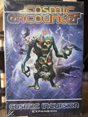 Cosmic Encounter Cosmic Incursion Expansion Fantasy Flight NEW in Shrink! Rare