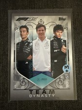 Mercedes AMG Petronas 2025 Topps Turbo Attax ' Team Dynasty ' Parallel #45