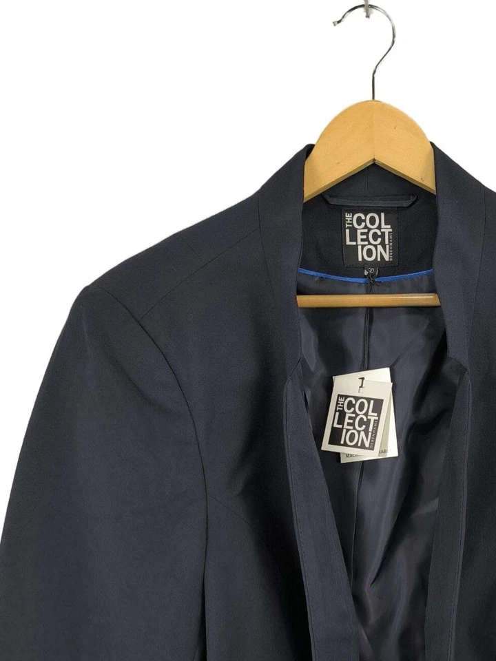 THE COLLECTION DEBENHAMS Blazer corto Mujeres Blazer Talla EU 48 negro - Imagen 3 de 4