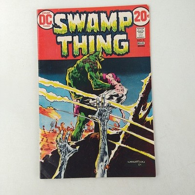 Swamp Thing #3 Bernie Wrightson Cover 1st Patchwork FN- (1973 DC Comics)