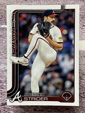 Spencer Strider 2025 Topps Atlanta Braves #579