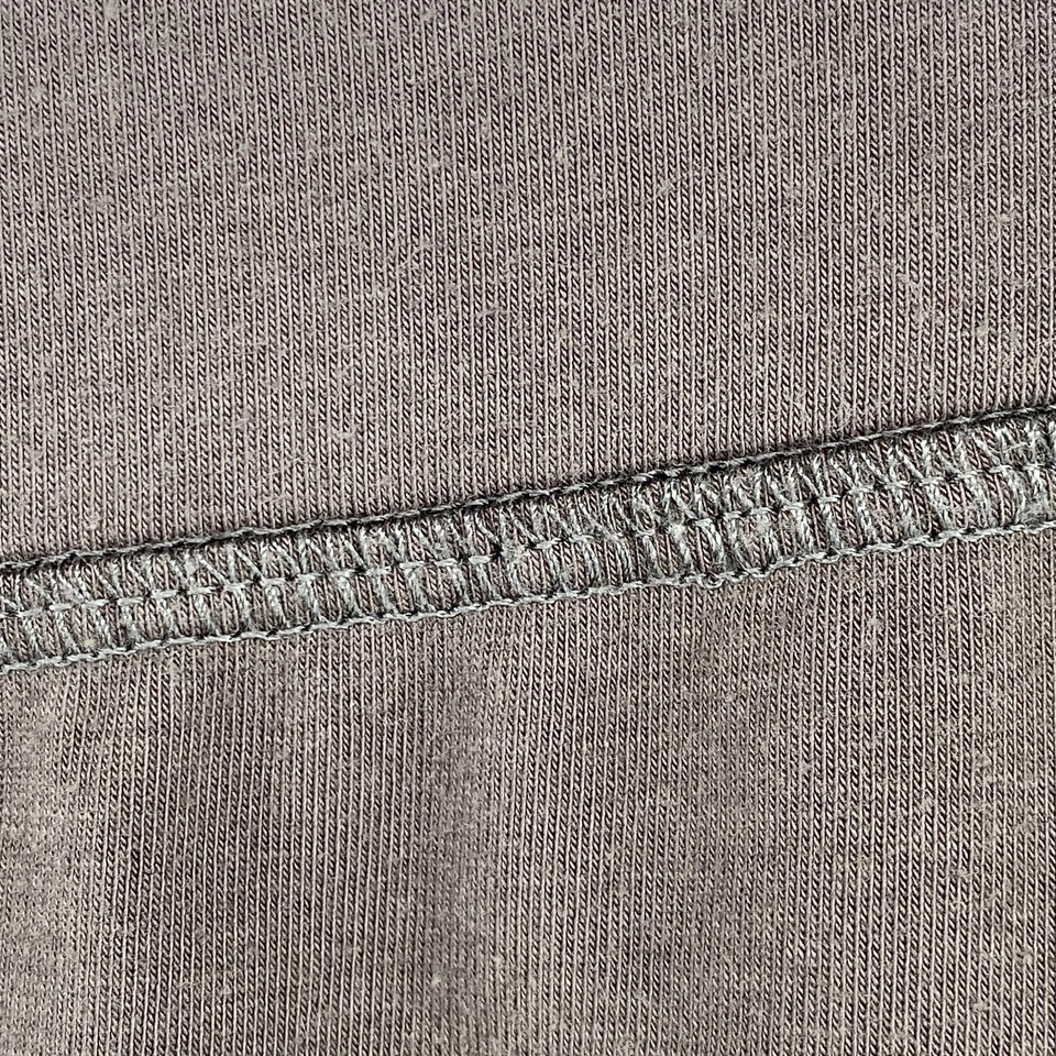 EILEEN FISHER Pants 3X Organic Cotton Stretch Jersey Straight Pull On Gray USA - Image 2 of 4