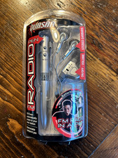 Y2K Vintage Quasar Pen Radio FM New in original packaging Sealed Novelty