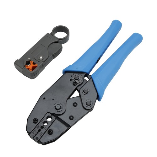 BNC RG58 Plug Crimp Connector And Striping Crimp Tool For RG58/RG59/RG6 10 Pcs - Picture 7 of 14