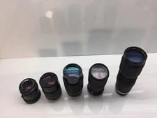 Lot 5 - 35mm SLR Lenses - Pentax-M , Minolta Celtic , Kalimar, Panagor, Vivitar