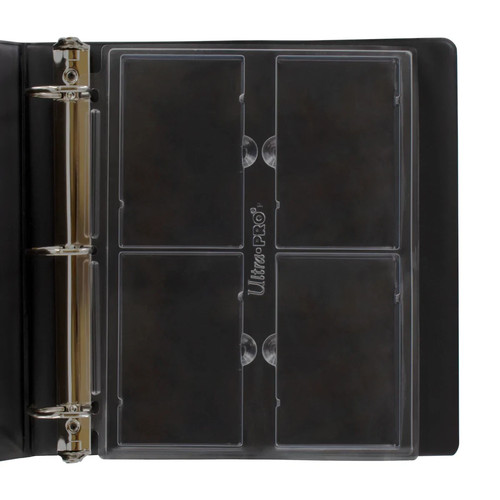 (20) Ultra PRO 4 Pocket Binder Page 3 Hole Punched for Graded PSA Slab Storage