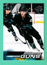 (1) JAYDEN HALBGEWACHS 2022-23 UPPER DECK # 456 YOUNG GUNS ROOKIE CARD (L9499)