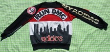 Vintage 80s Rare Adidas RUN DMC 1986 My Adidas Skyline Crew Neck Sweatshirt M